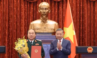 Phó Tổng Tham mưu trưởng QĐND Việt Nam Lê Quang Đạo được thăng quân hàm Thượng tướng