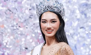 Tranh luận phần ứng xử của Hoa hậu Quỳnh Anh và rapper Pháo là Á hậu 