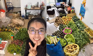 Gác bằng cử nhân Luật, cô gái Sơn La về Hà Nội bán rau củ, mỗi ngày chốt hàng trăm kg
