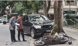 Thông tin vụ tai nạn giao thông tại đường Nguyễn Huy Tự, TP. Hà Nội