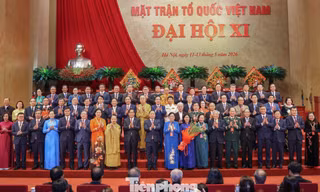 Công bố kết quả nhân sự lãnh đạo Ủy ban Trung ương MTTQ Việt Nam khóa XI