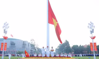 Trang nghiêm Lễ Thượng cờ mừng 81 năm Quốc khánh 2/9