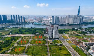 5 lô đất tại Khu đô thị mới Thủ Thiêm, phường An Khánh sắp được đấu giá.
