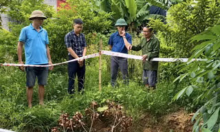 Xuất hiện hố ‘tử thần’ ở Ninh Bình, khuyến cáo người dân sơ tán
