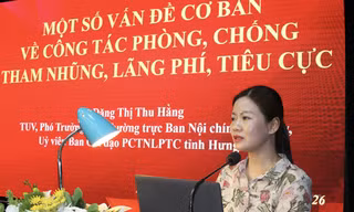 Hưng Yên tập huấn nghiệp vụ phòng, chống tham nhũng cho cán bộ