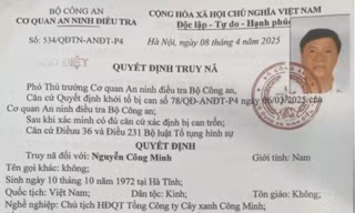 Bộ Công an kết thúc điều tra bổ sung 'đại án' cây xanh Công Minh 