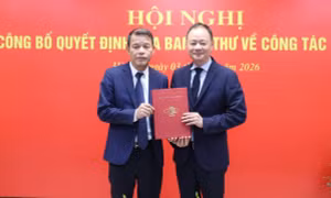 Công bố quyết định của Ban Bí thư về công tác cán bộ