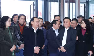 Thường trực Ban Bí thư kiểm tra công tác chuẩn bị Đại hội XIV của Đảng