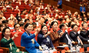 Đại hội Mặt trận Tổ quốc Việt Nam lần thứ XI bước vào phiên đầu tiên 