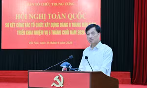 Trưởng Ban Tổ chức Trung ương nói về đổi mới quy trình quản lý cán bộ