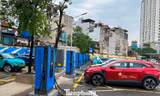 Các trạm sạc cho xe điện tại bến xe Hà Nội được lắp đặt, sử dụng ra sao?