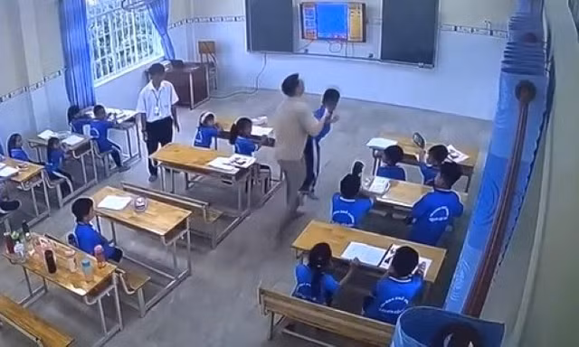 Vụ túm cổ, đánh học sinh lớp 2: Giáo viên và trung tâm liên kết nói gì?
