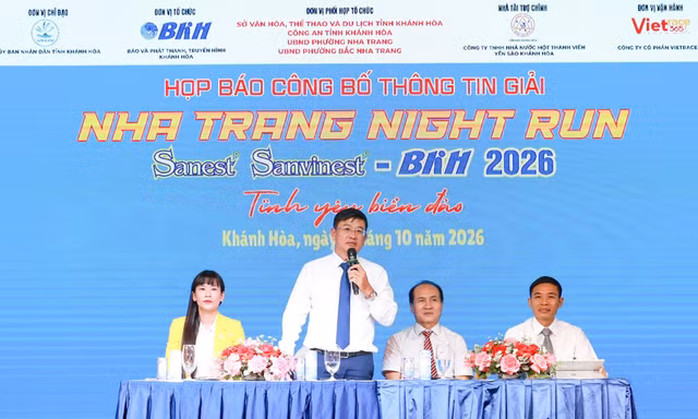 Hơn 4.000 vận động viên dự kiến tham gia giải chạy đêm tại Nha Trang