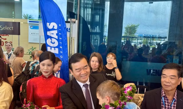 Khánh Hòa đón chuyến bay trực tiếp từ Moscow - Liên bang Nga