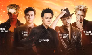 'Đạo diễn trăm tỷ' Huỳnh Lập bất ngờ cầm mic ca hát 'đối đầu' với dàn 'nam thần' V-biz