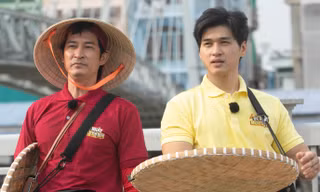 Hai 'nam thần màn ảnh' Huy Khánh và Ma Ran Đô 'đối đầu' khi đi 'mưu sinh' mùa Tết