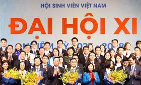 Anh Nguyễn Minh Triết tái đắc cử Chủ tịch T.Ư Hội Sinh viên Việt Nam khoá XI