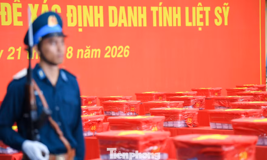 7.104 mẫu sinh phẩm hài cốt liệt sĩ về Trung tâm giám định ADN, thắp sáng ước nguyện đoàn viên
