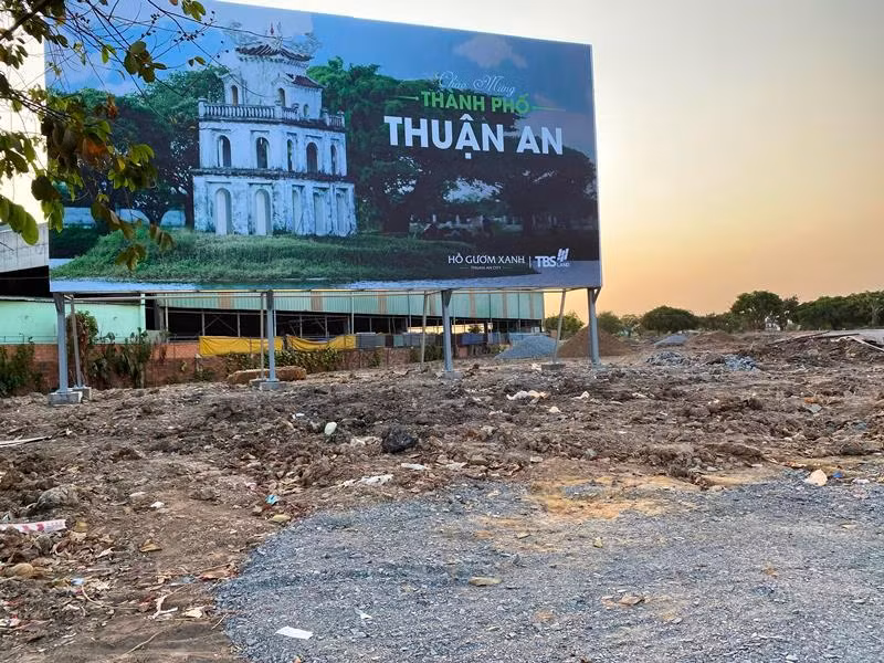 Dự án Vườn Cau ở Bình Dương bị xử phạt, buộc tháo dỡ công trình vì xây không phép 