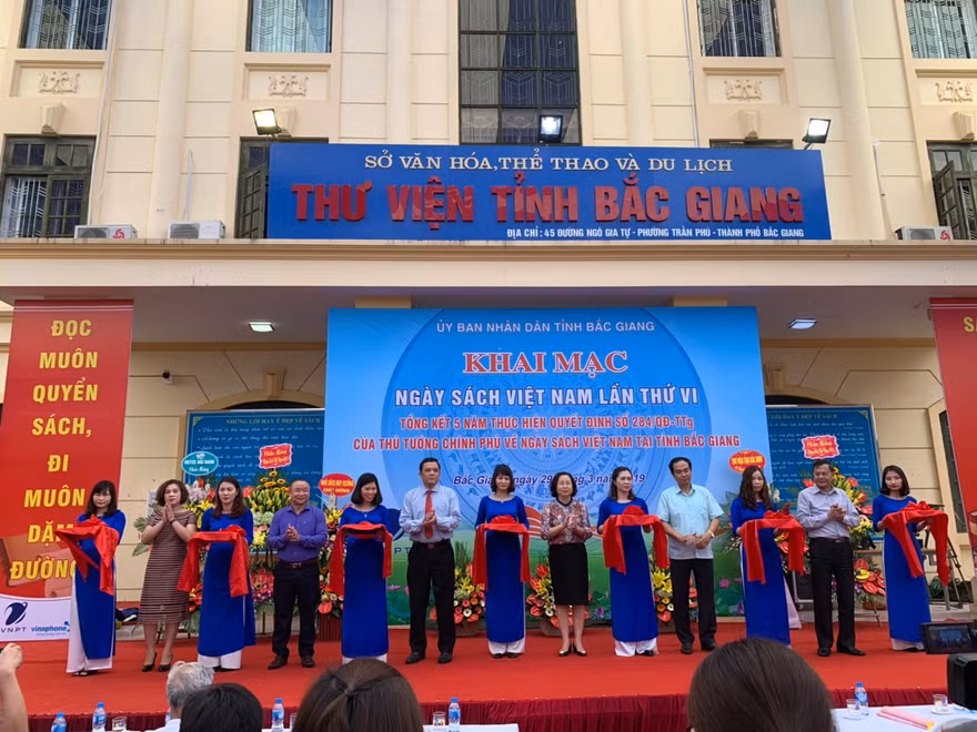 Khai mạc Ngày sách Việt Nam lần VI tỉnh Bắc Giang năm 2019