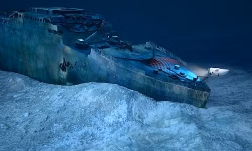 Xác tàu Titanic được tìm thấy nhờ công nghệ sóng âm. Ảnh: News.com.au.