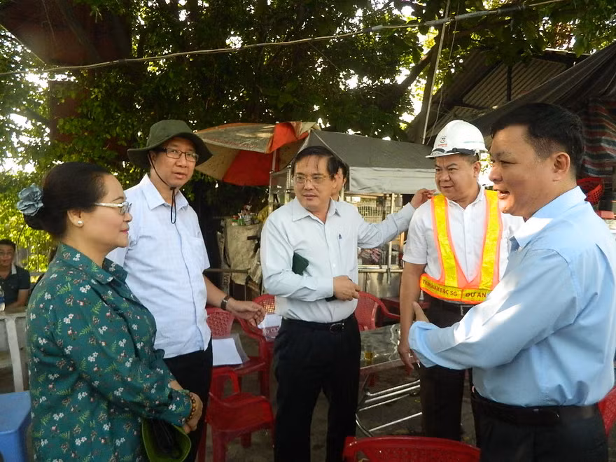 Tân Chủ tịch HĐND TPHCM kiểm tra dự án chống ngập 10.000 tỷ