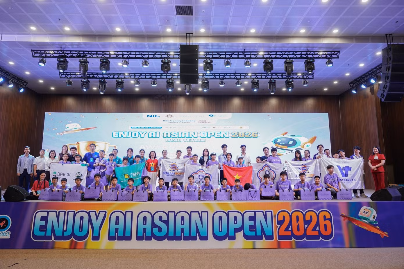 ENJOY AI Asian Open 2026 đánh dấu bước tiến mới khi đưa sân chơi quốc tế đến Việt Nam.