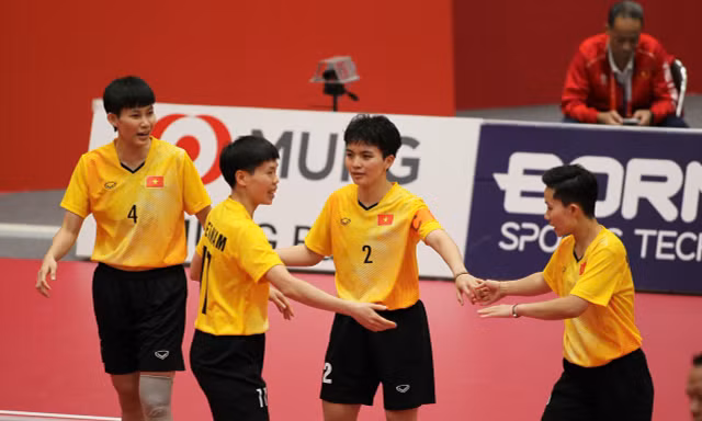 Lịch thi đấu Asiad 20 ngày 1/10: Cầu mây nữ tiếp đà thắng