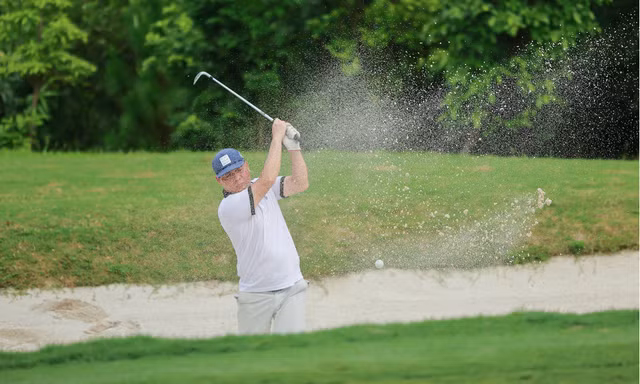 Golfer Thái Trung Hiếu vô địch Giải golf kỷ niệm 15 năm Công ty CP 24H Group 