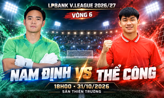 Trực tiếp Nam Định vs Thể Công Viettel: Chủ nhà quyết thắng