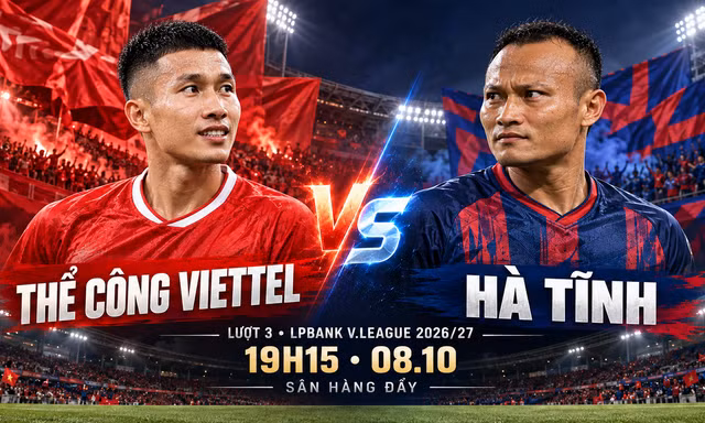 Trực tiếp Thể Công Viettel vs Hà Tĩnh, 19h15 ngày 8/10: Điểm tựa sân nhà