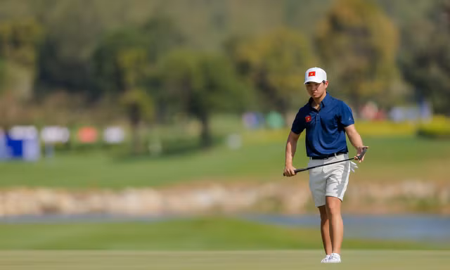 Anh Minh bứt phá mạnh mẽ, golf Việt Nam mở toang cánh cửa huy chương tại SEA Games 33