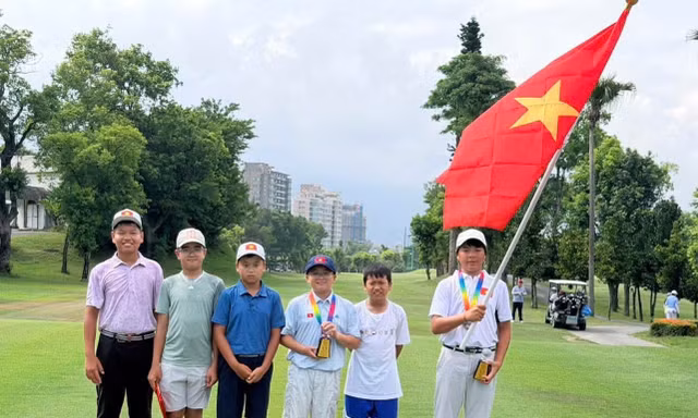 Golf trẻ Việt Nam ghi dấu ấn tại Taiwan Junior Golf Championship 2026