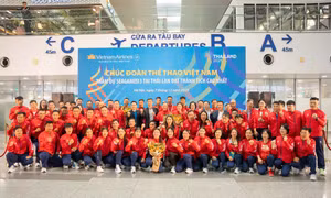 Trang trọng lễ tiễn Đoàn Thể thao Việt Nam dự SEA Games 33