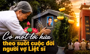 Hơn nửa thế kỷ giữ trọn lời hứa với người chồng liệt sĩ