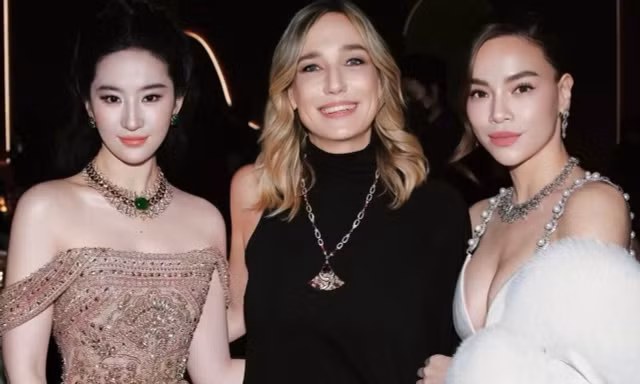 Lưu Diệc Phi cắt Hồ Ngọc Hà khỏi khung ảnh