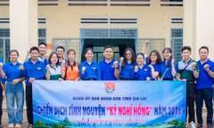 Hơn 941.000 lượt đoàn viên, thanh niên tham gia tình nguyện hè