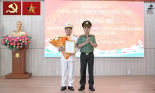 Đồng Nai có tân Trưởng phòng Cảnh sát giao thông