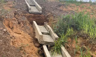Cao tốc Biên Hòa - Vũng Tàu xói lở
