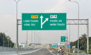 Cao tốc Bến Lức - Long Thành trước giờ thông tuyến