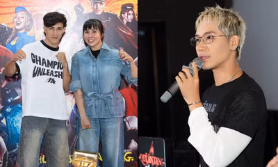 'Anh tài' Duy Nhất hiếm hoi dự sự kiện ra mắt 'Phim street fighter', 'anh trai' WEAN quảng bá 'Quỷ ăn tạng 4: Hổ tinh'