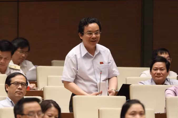 Đại biểu Hoàng Văn Cường (Đoàn Hà Nội).