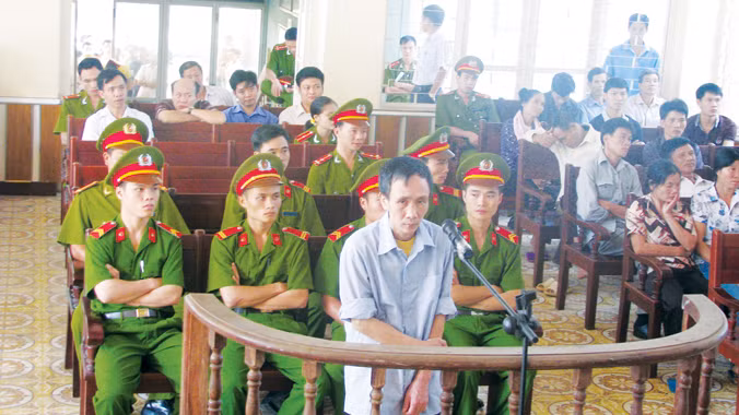 Tất cả các lần đứng trước Tòa, Hàn Đức Long đều một mực kêu oan