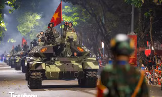 Khí thế ngút trời trong buổi Sơ duyệt diễu binh, diễu hành A80