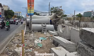 Dự án mở rộng đoạn đường 7.200 tỷ đồng gần như giậm chân tại chỗ