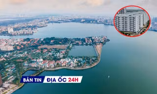 Địa ốc 24H: Điều chỉnh chỉ tiêu 1 triệu căn NƠXH; duyệt nhà đầu tư dự án cải tạo hồ Tây hơn 30.000 tỷ đồng