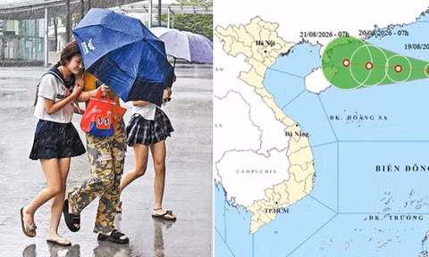 Dự báo áp thấp nhiệt đới di chuyển trên Biển Đông trong những ngày tới
