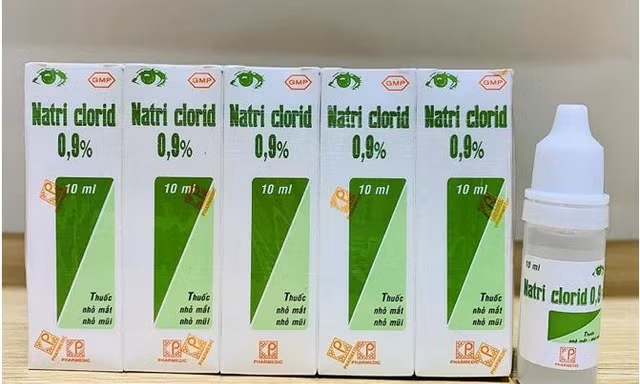 Thu hồi lô thuốc nhỏ mắt Natriclorid 0,9% không đạt chất lượng trên toàn quốc