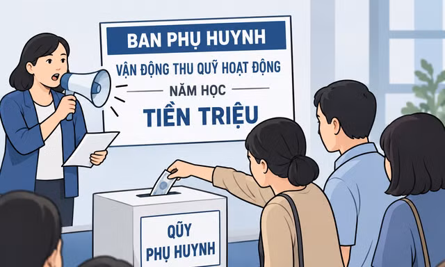 Ủng hộ cấm thu quỹ phụ huynh vì thu công khai, chi mập mờ