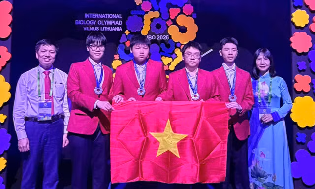 Olympic Sinh học quốc tế: Việt Nam đạt tổng điểm ở top 8 trong số các đoàn dự thi